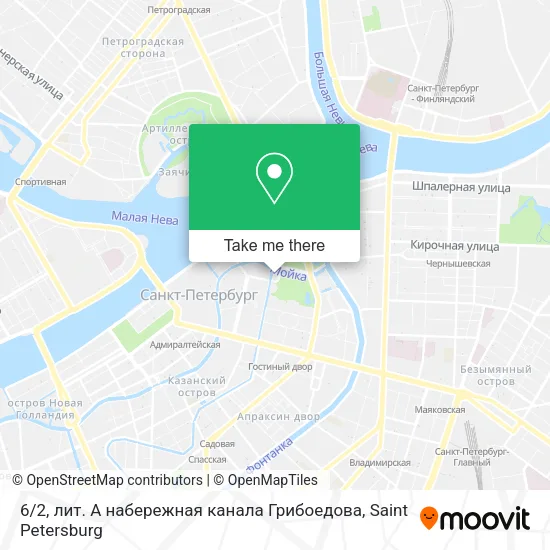 6 / 2, лит. А набережная канала Грибоедова map