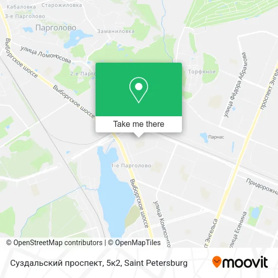 Суздальский проспект, 5к2 map