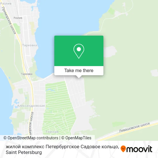жилой комплекс Петербургское Садовое кольцо map