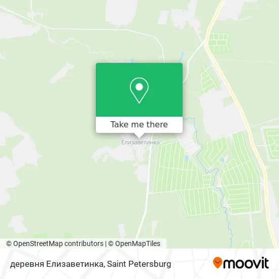 деревня Елизаветинка map