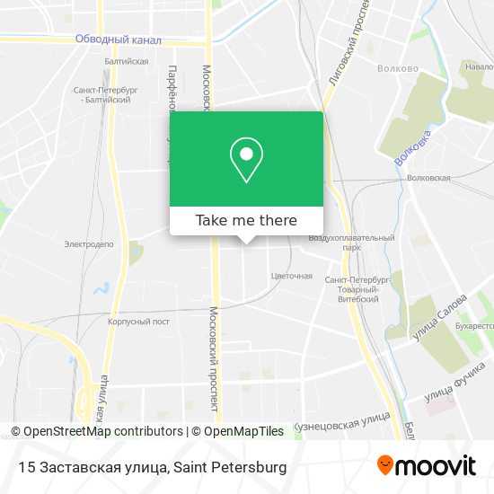 15 Заставская улица map