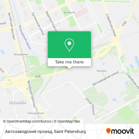 Автозаводский проезд map