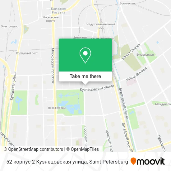 52 корпус 2 Кузнецовская улица map