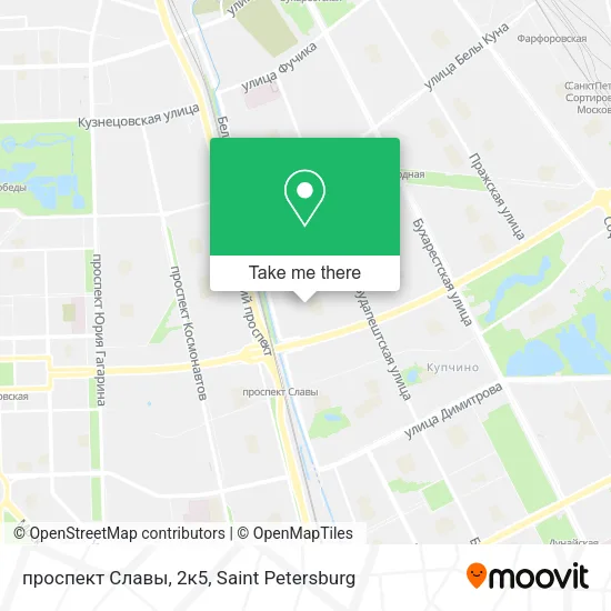 проспект Славы, 2к5 map