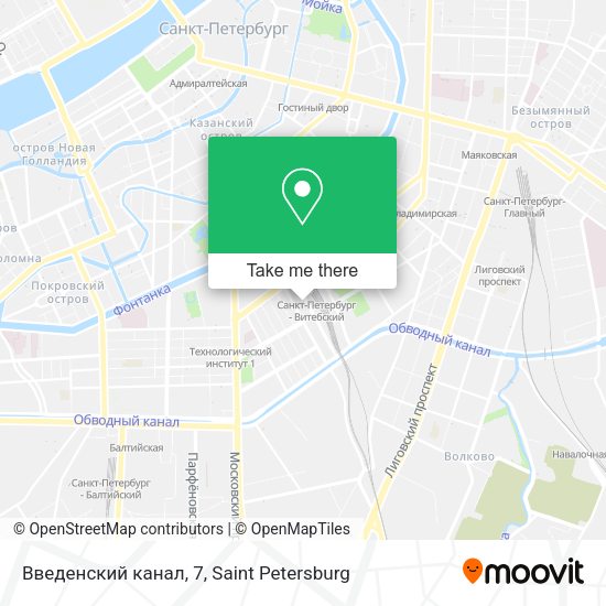 Введенский канал, 7 map