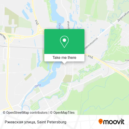 Ржевская улица map