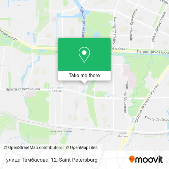 улица Тамбасова, 12 map