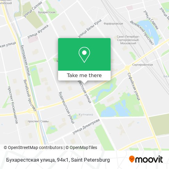 Бухарестская улица, 94к1 map
