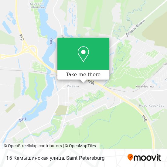 15 Камышинская улица map