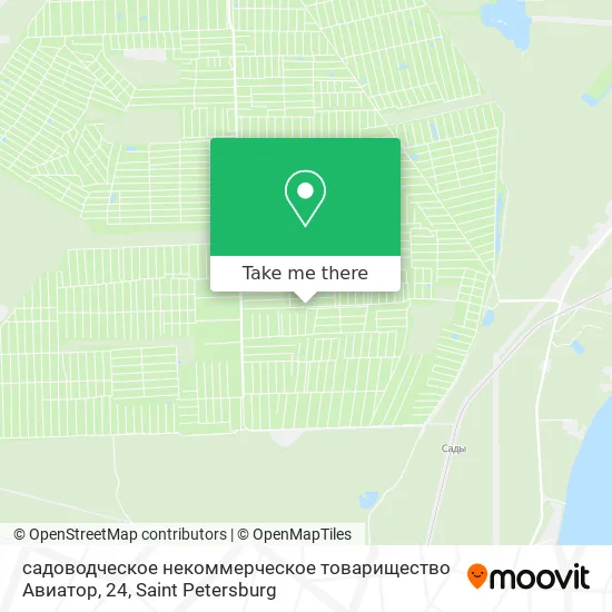 садоводческое некоммерческое товарищество Авиатор, 24 map