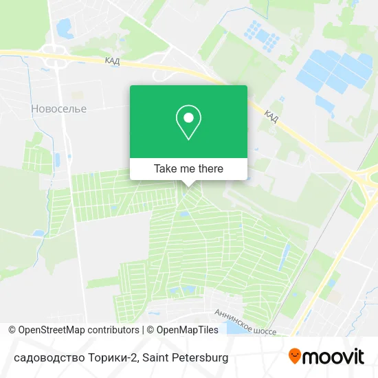 садоводство Торики-2 map