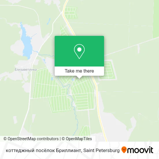 коттеджный посёлок Бриллиант map