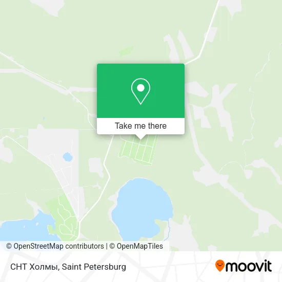 СНТ Холмы map