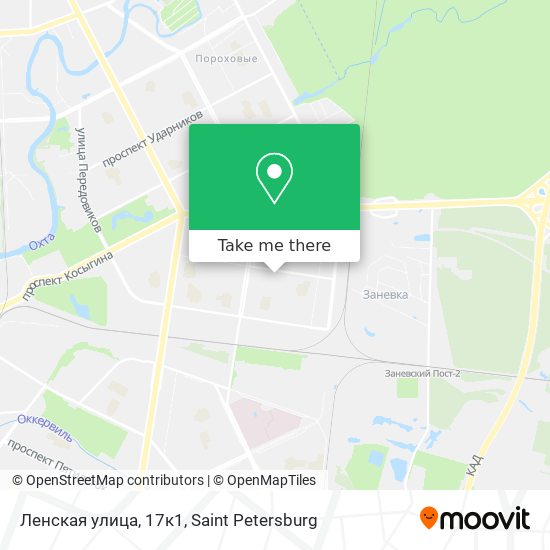 Ленская улица, 17к1 map