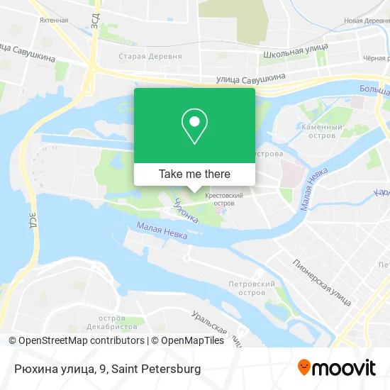 Рюхина улица, 9 map