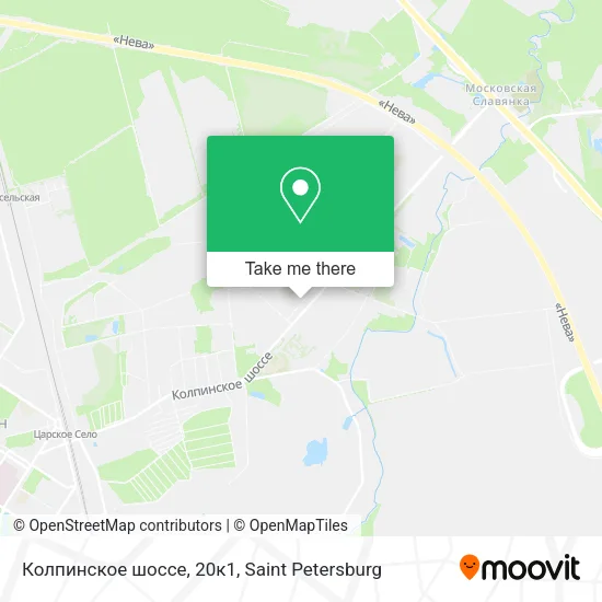 Колпинское шоссе, 20к1 map