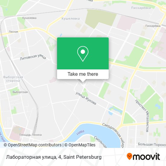 Лабораторная улица, 4 map