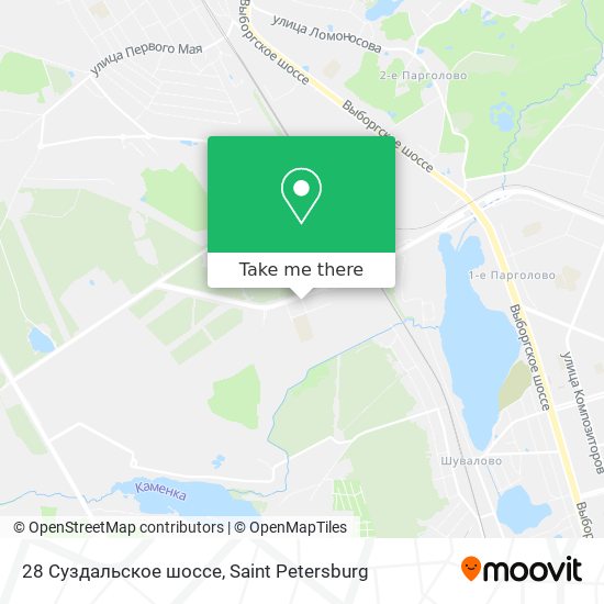 28 Суздальское шоссе map