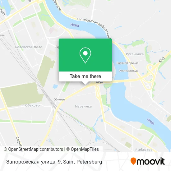 Запорожская улица, 9 map