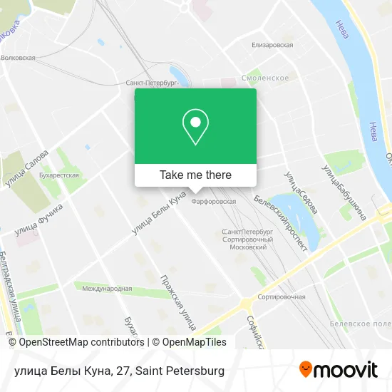 улица Белы Куна, 27 map