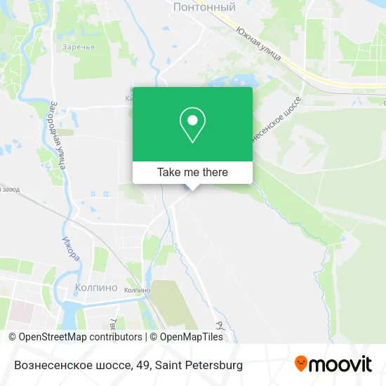 Вознесенское шоссе, 49 map