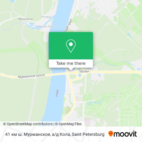 41 км ш. Мурманское, а/д Кола map