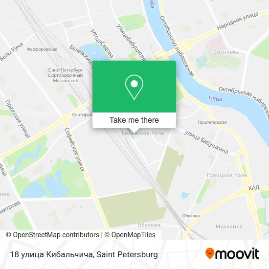 18 улица Кибальчича map