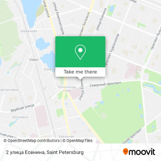 2 улица Есенина map