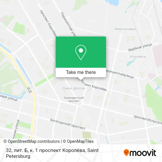 32, лит. Б, к. 1 проспект Королёва map