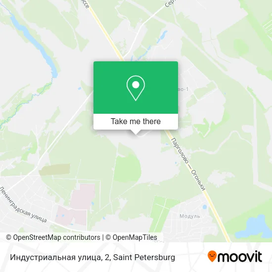 Индустриальная улица, 2 map