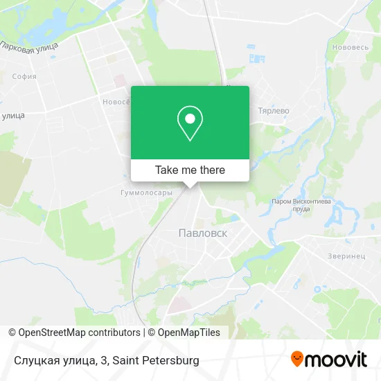 Слуцкая улица, 3 map