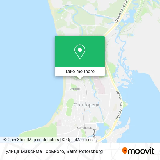 улица Максима Горького map