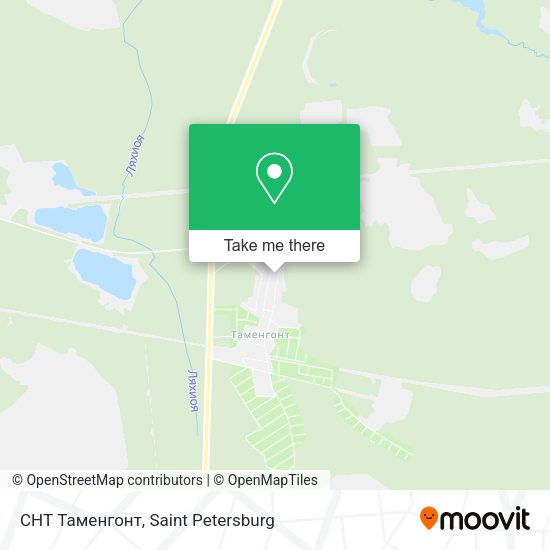 СНТ Таменгонт map