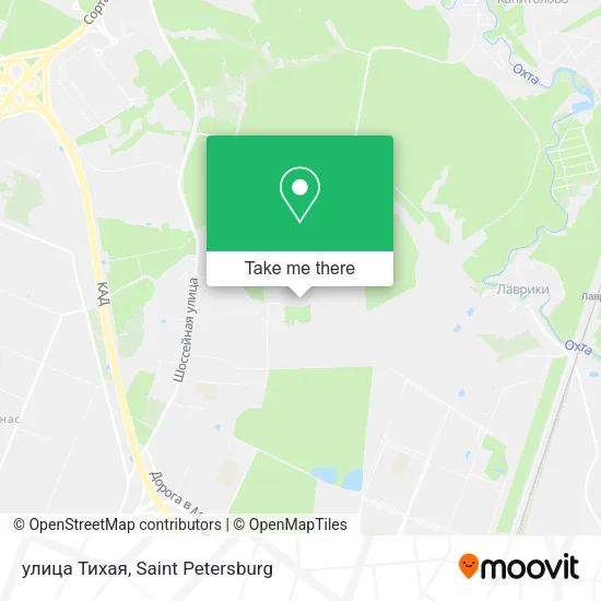 улица Тихая map