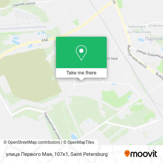 улица Первого Мая, 107к1 map