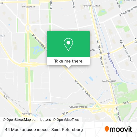 44 Московское шоссе map