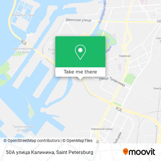 50А улица Калинина map