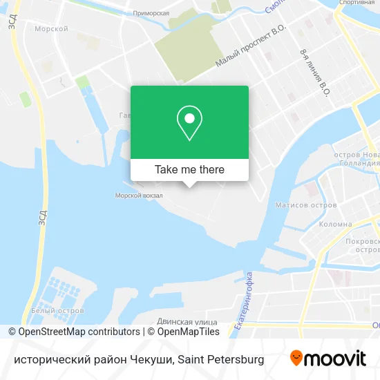 исторический район Чекуши map