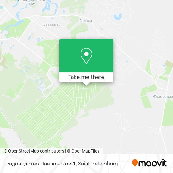 садоводство Павловское-1 map