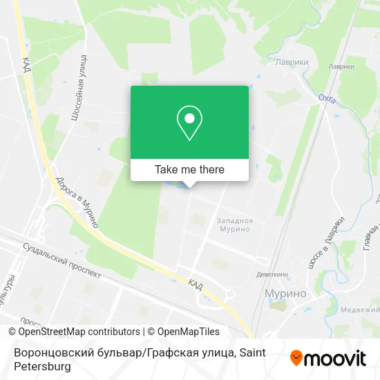 Воронцовский бульвар / Графская улица map