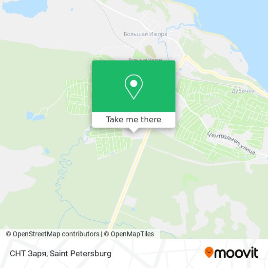 СНТ Заря map