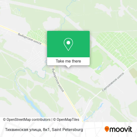 Тихвинская улица, 8к1 map