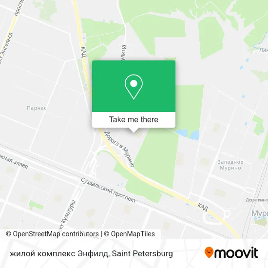 жилой комплекс Энфилд map