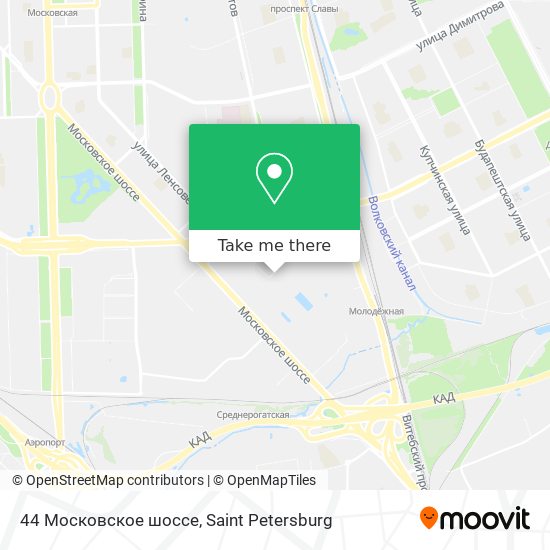 44 Московское шоссе map