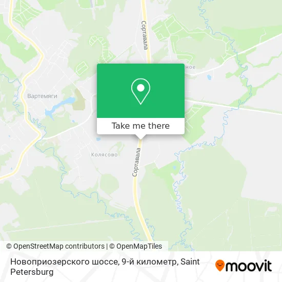 Новоприозерского шоссе, 9-й километр map