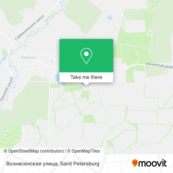Вознесенская улица map