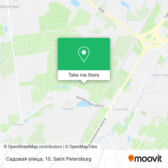 Садовая улица, 10 map