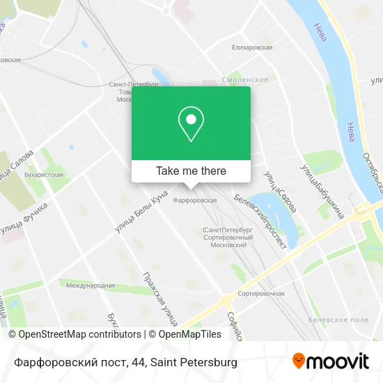 Фарфоровский пост, 44 map