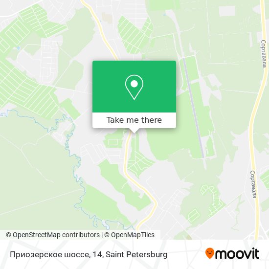 Приозерское шоссе, 14 map