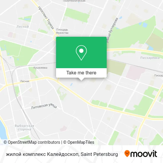 жилой комплекс Калейдоскоп map